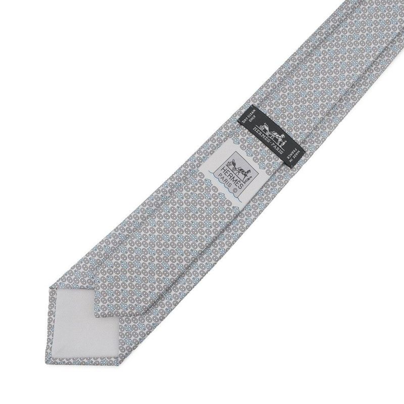 エルメス ネクタイ マイヨンモールフォーズ シルク HERMES タイ メンズ