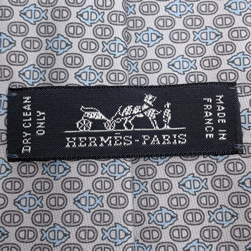 エルメス ネクタイ マイヨンモールフォーズ シルク HERMES タイ メンズ