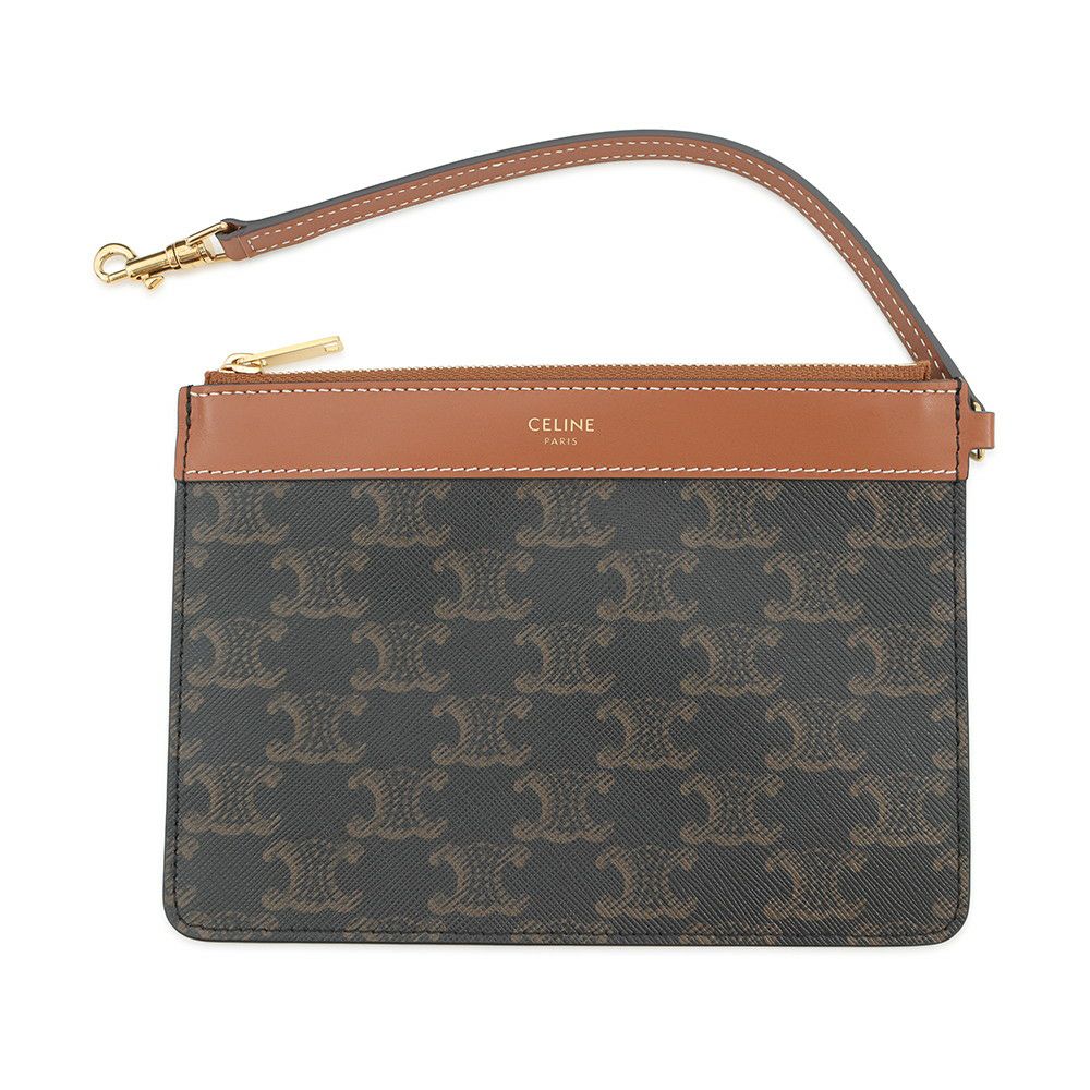 セリーヌ ショルダーバッグ トリオンフ ワンショルダー PVC/レザー 123912GXC.04LU CELINE ソフトショッパーバッグ