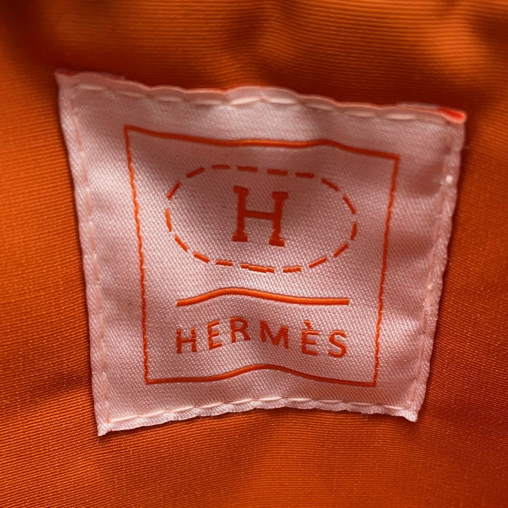 エルメス ポーチ ボリードポーチ ミニミニ ローズパール/シルバー金具 コットン HERMES 100周年限定カラー