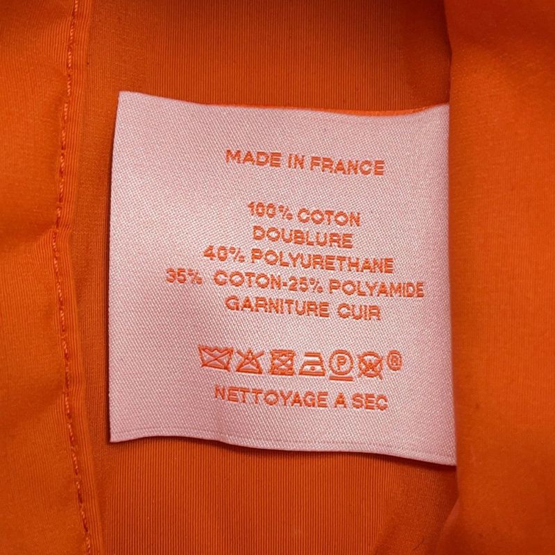 エルメス ポーチ ボリードポーチ ミニミニ ローズパール/シルバー金具 コットン HERMES 100周年限定カラー