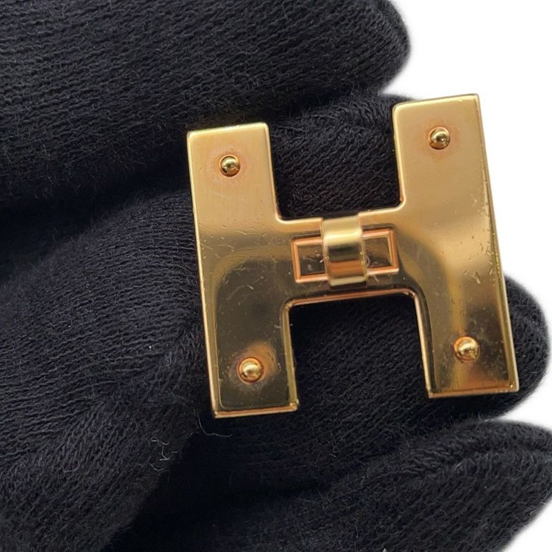 エルメス ベルト ミニH ケリー ターンロックモチーフ ブラック/ゴールド/ゴールド金具 スイフト/エプソン B刻印 サイズ70