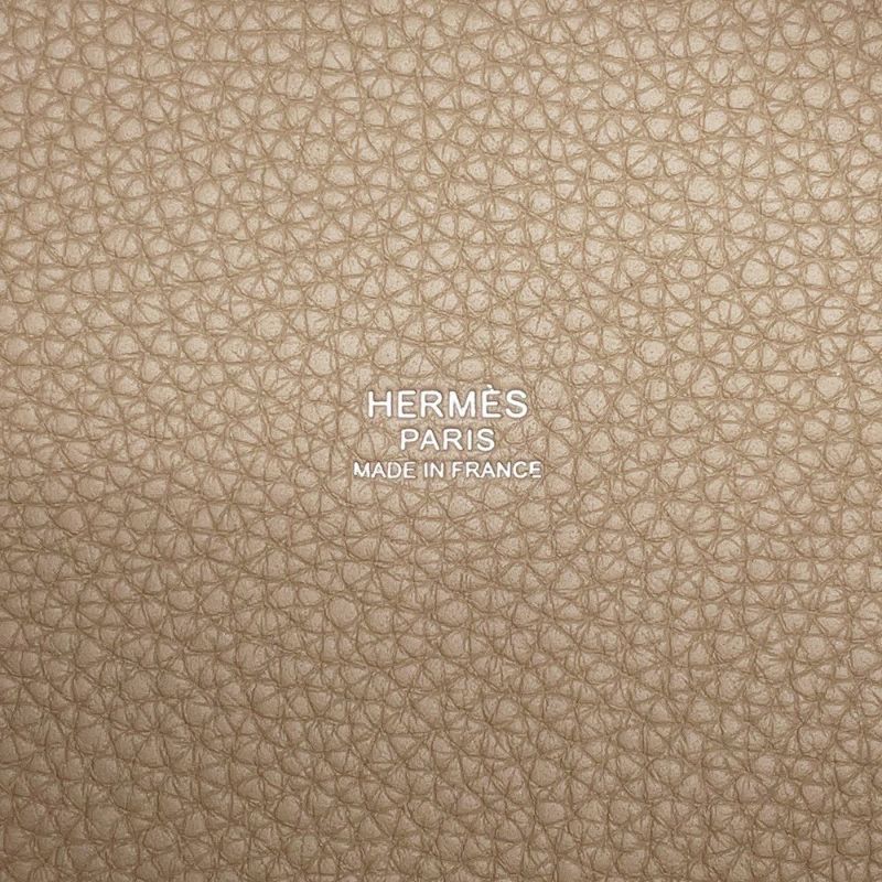 エルメス ハンドバッグ ピコタンロックPM ベージュマルファ/シルバー金具 トリヨンクレマンス K刻印