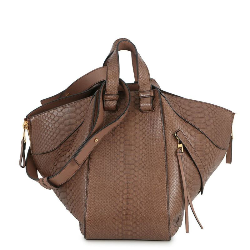 ロエベ ハンドバッグ ハンモック ミディアム パイソン LOEWE 2wayショルダーバッグ