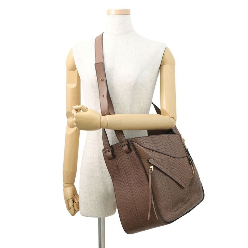 ロエベ ハンドバッグ ハンモック ミディアム パイソン LOEWE 2wayショルダーバッグ
