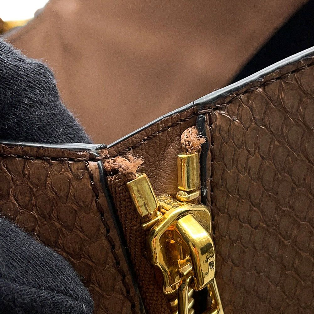 ロエベ ハンドバッグ ハンモック ミディアム パイソン LOEWE 2wayショルダーバッグ