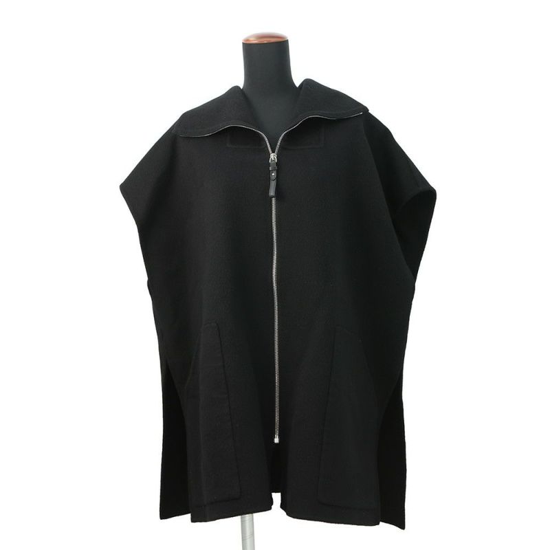 エルメス ベスト ジレ カシミヤ レディースサイズ40 HERMES トップス 黒