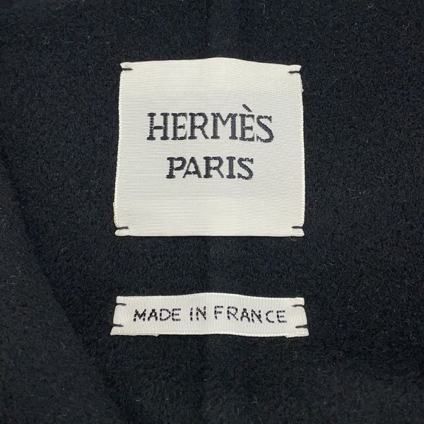 エルメス ベスト ジレ カシミヤ レディースサイズ40 HERMES トップス 黒