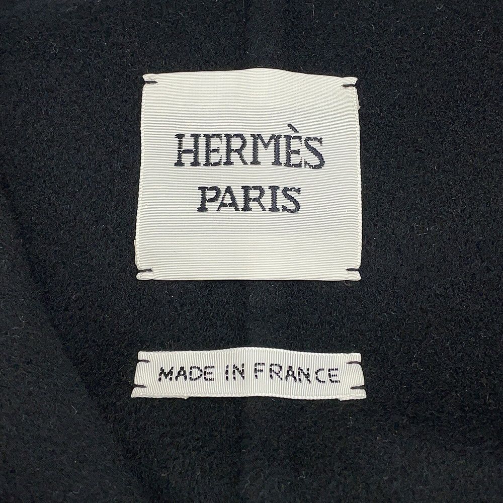 エルメス ベスト ジレ カシミヤ レディースサイズ40 HERMES トップス 黒