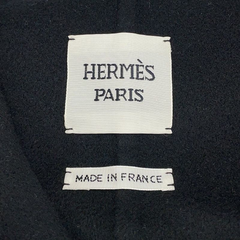 エルメス ベスト ジレ カシミヤ レディースサイズ40 HERMES トップス 黒