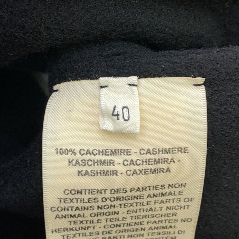 エルメス ベスト ジレ カシミヤ レディースサイズ40 HERMES トップス 黒