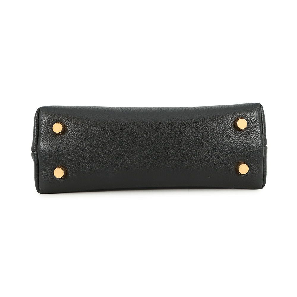 セリーヌ ハンドバッグ ティーン ニノ カーフレザー 118113FXK CELINE 2way 黒
