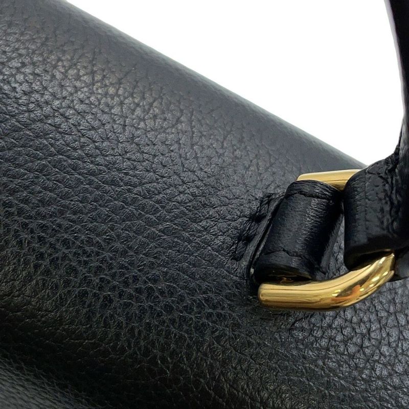 セリーヌ ハンドバッグ ティーン ニノ カーフレザー 118113FXK CELINE 2way 黒