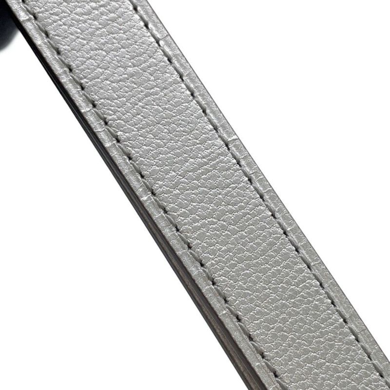 エルメス ケリーベルト18 アルジャン/シルバー金具 シェブルシャムキラ K刻印 HERMES シルバー