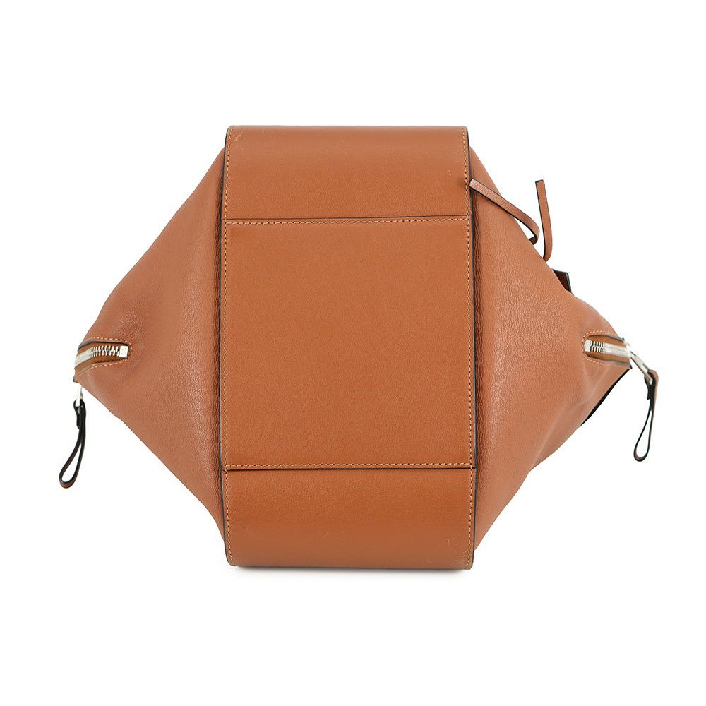 ロエベ ハンドバッグ ハンモックバッグ スモール カーフレザー 387.30.S35 LOEWE 2WAY ブラウン セール品