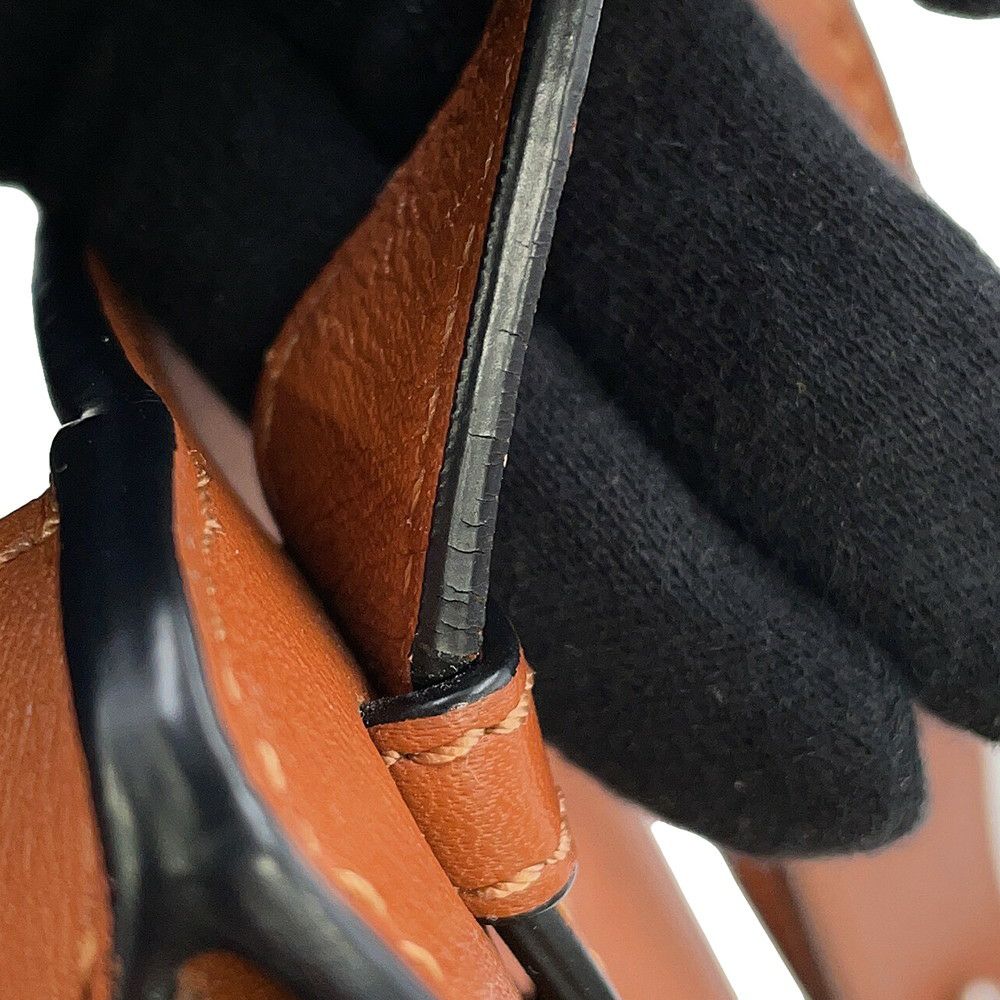 ロエベ ハンドバッグ ハンモックバッグ スモール カーフレザー 387.30.S35 LOEWE 2WAY ブラウン セール品