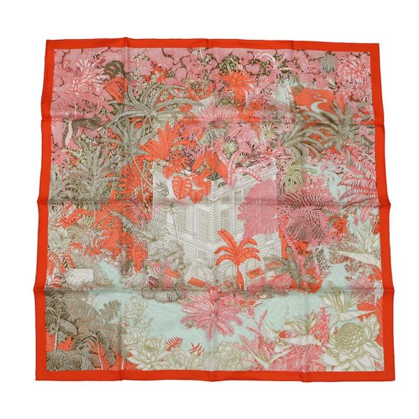 エルメス スカーフ カレ90 フォーブル・トロピカル Faubourg Tropical