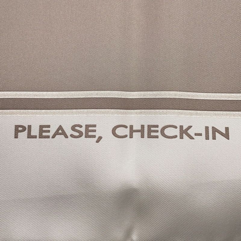 エルメス スカーフ カレ90 プリーズ チェックイン PLEASE CHECK IN HERMES シルク 2020年春夏