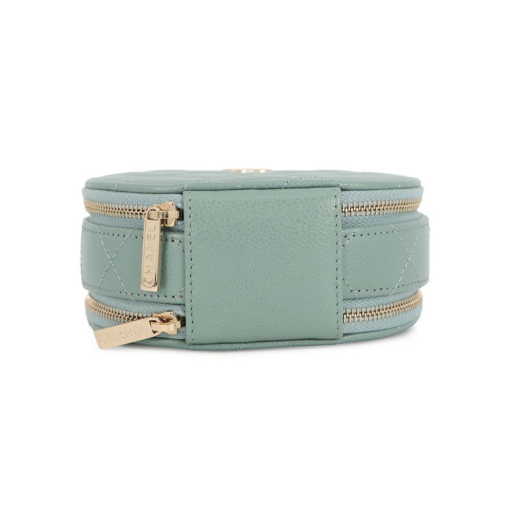 シャネル チェーンショルダーバッグ マトラッセ スモールヴァニティバッグ キャビアスキン AP2502 CHANEL