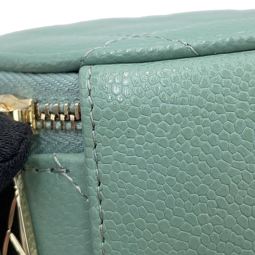 シャネル チェーンショルダーバッグ マトラッセ スモールヴァニティバッグ キャビアスキン AP2502 CHANEL