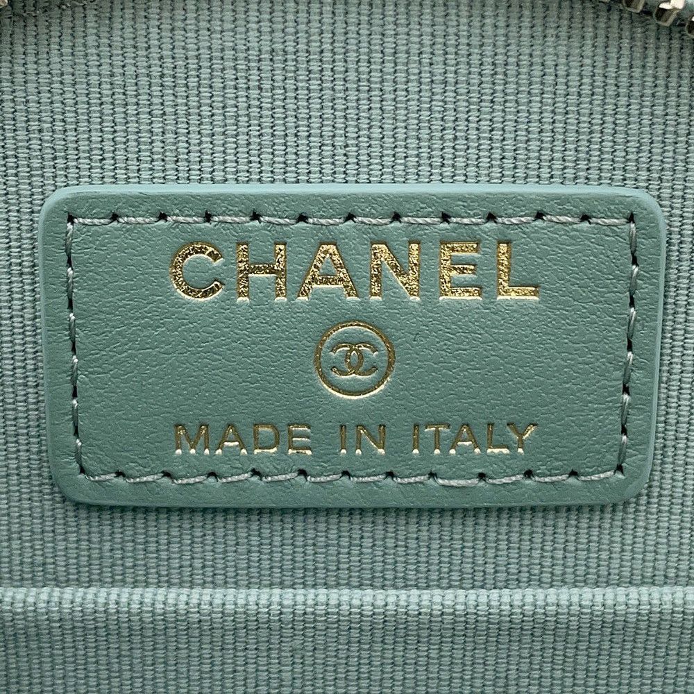 シャネル チェーンショルダーバッグ マトラッセ スモールヴァニティバッグ キャビアスキン AP2502 CHANEL