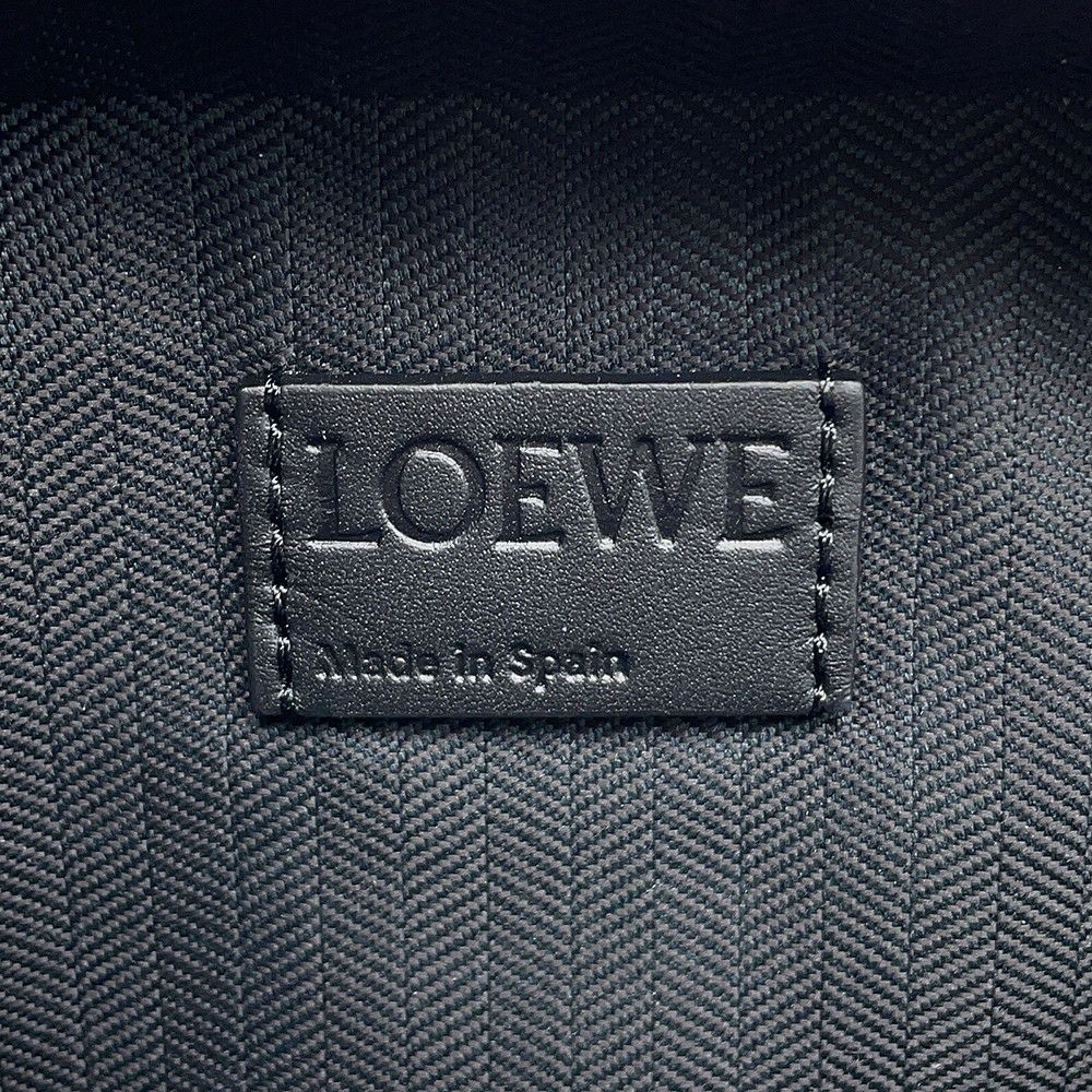 ロエベ ショルダーバッグ クロスボディ カメラバッグ ミニ ソフトグレインカーフレザー C660R41X01 LOEWE 黒
