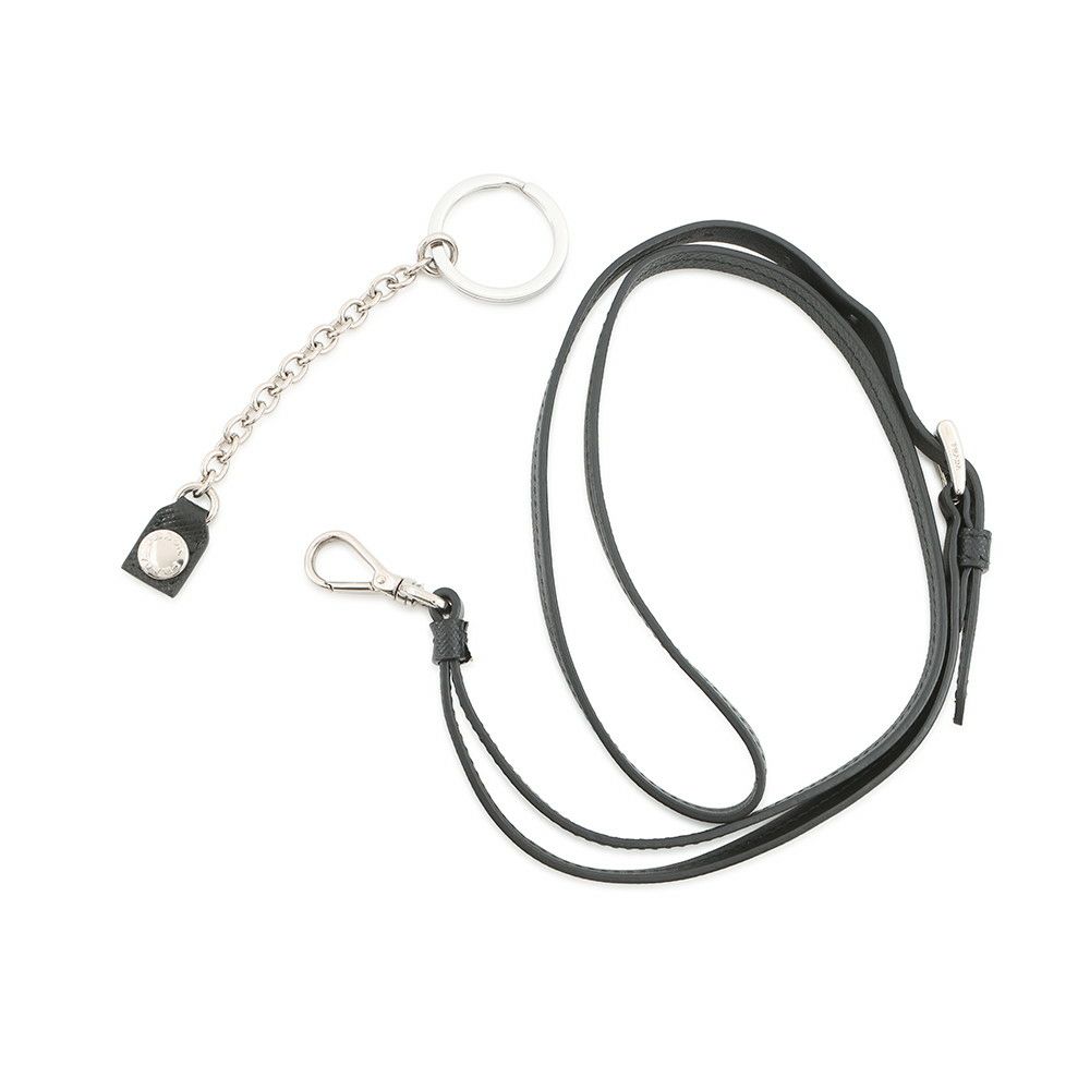 プラダ ポーチ トライアングルポーチ  サフィアーノ レザー 1TL445 PRADA 黒