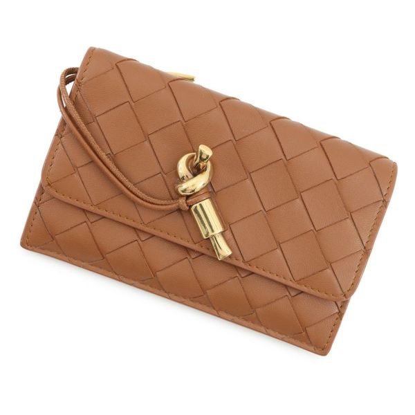 ボッテガヴェネタ コインケース イントレチャート アンディアーモ レザー 776031 BOTTEGA VENETA 財布