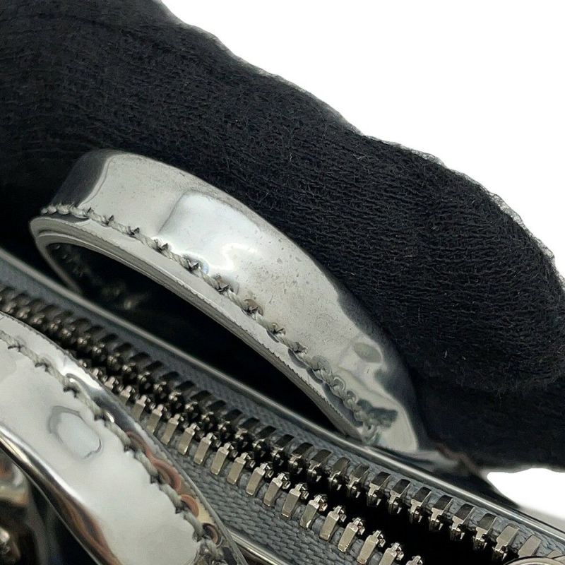 ルイヴィトン バッグチャーム モノグラム/メタリックミラー ミニ・キーポル M01428 LOUIS VUITTON キーホルダー