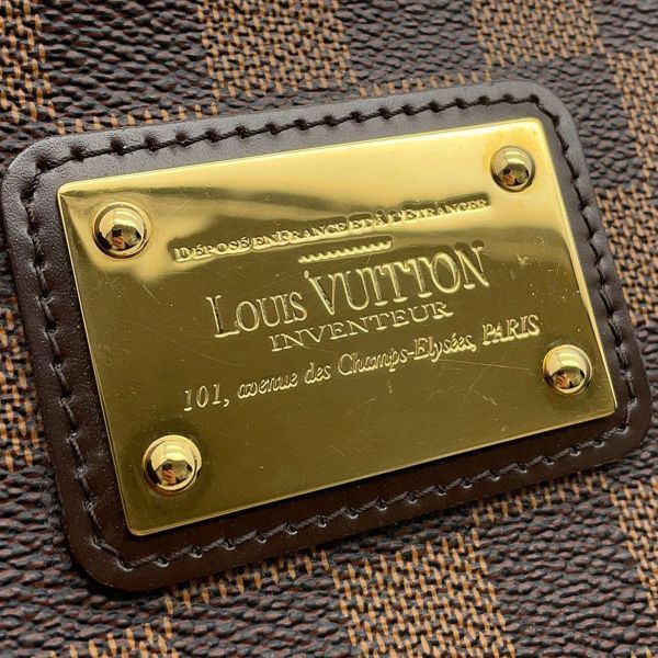 ルイヴィトン ショルダーバッグ ダミエ・エベヌ エヴァ N55213 LOUIS VUITTON アクセサリーポーチ 2way