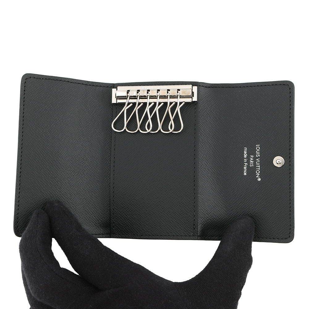 ルイヴィトン キーケース モノグラム・エクリプス ミュルティクレ6 M82603 LOUIS VUITTON 黒 ブラック