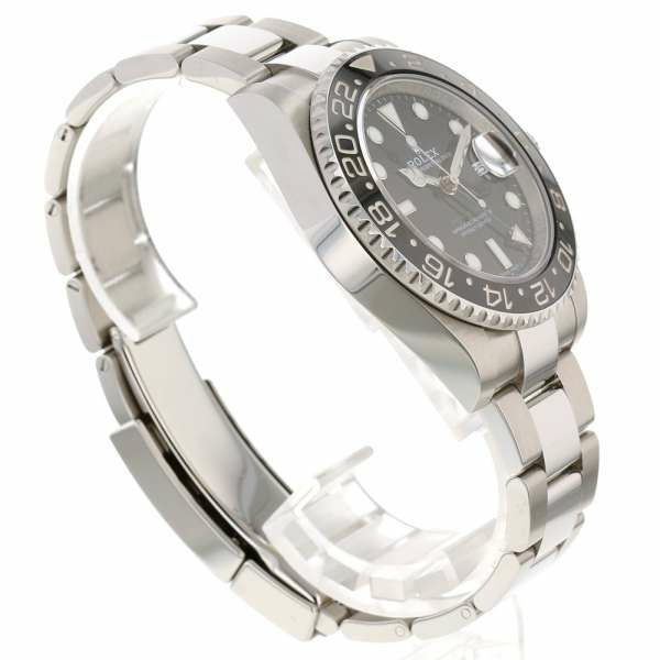 ロレックス GMTマスター 2 デイト ランダムシリアル ルーレット 116710LN ROLEX 腕時計 黒文字盤