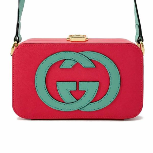 グッチ ショルダーバッグ インターロッキングG レザー 658230 GUCCI バッグ