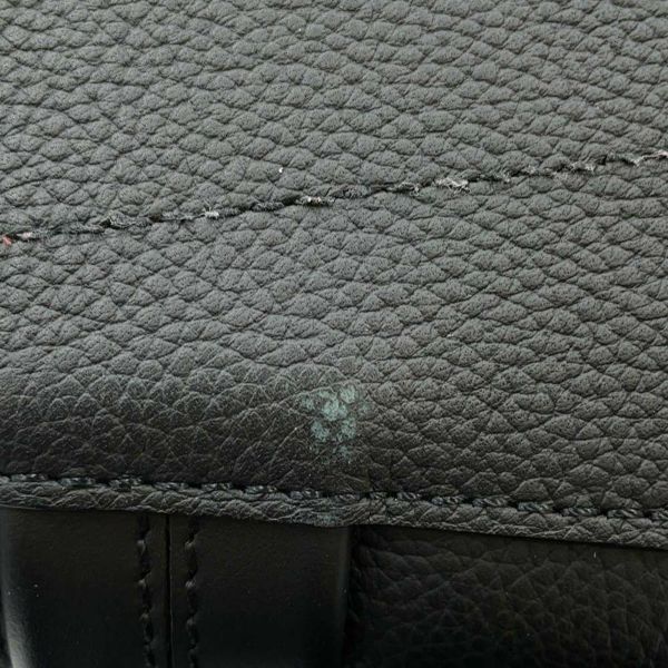 ルイヴィトン トートバッグ グレインレザー トート M57308 LOUIS VUITTON ブラック 黒 アエログラム