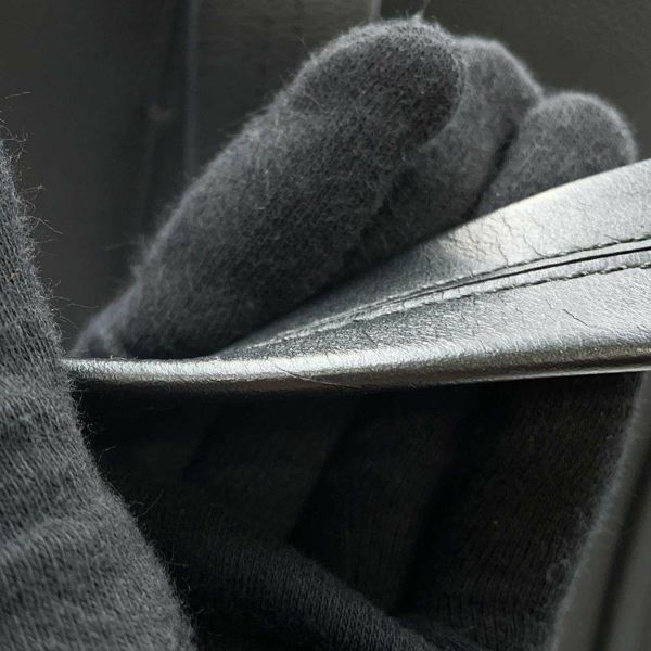 ルイヴィトン トートバッグ グレインレザー トート M57308 LOUIS VUITTON ブラック 黒 アエログラム