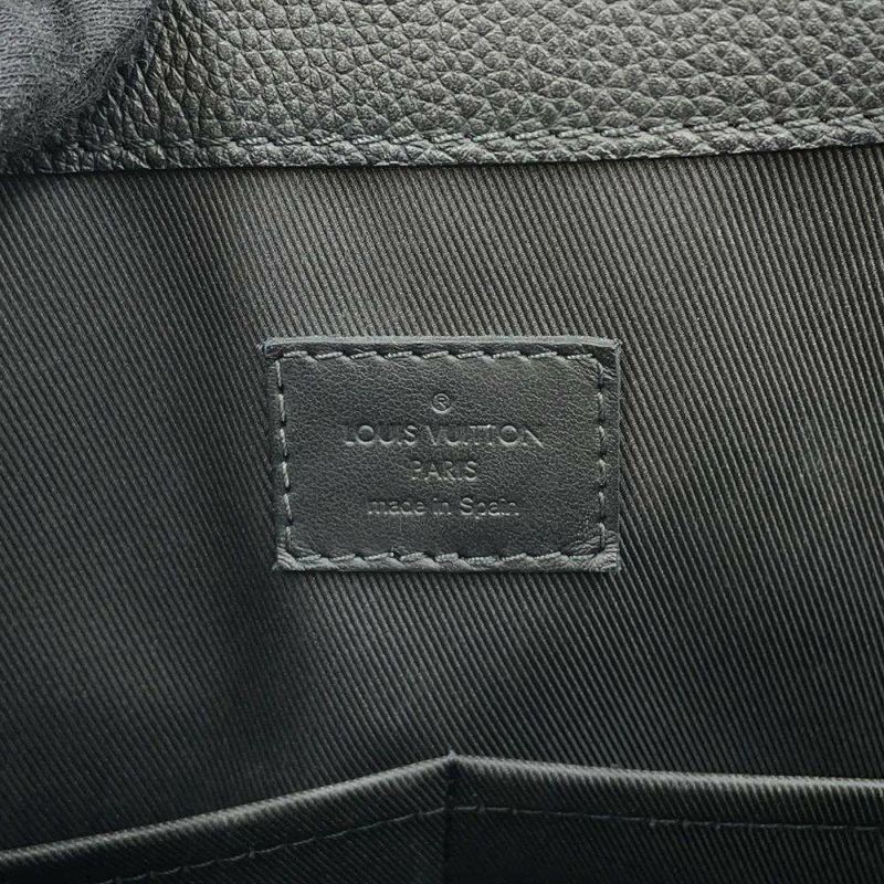 ルイヴィトン トートバッグ グレインレザー トート M57308 LOUIS VUITTON ブラック 黒 アエログラム