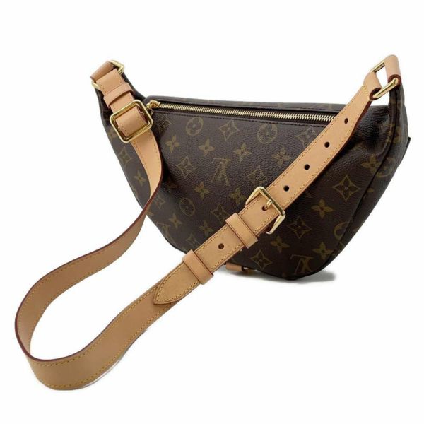 ルイヴィトン ボディバッグ モノグラム バムバッグ M43644 LOUIS VUITTON ウエストポーチ ショルダーバッグ 黒