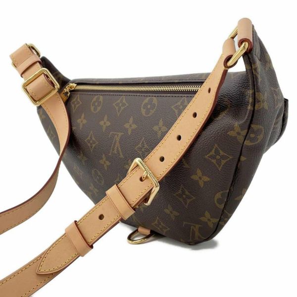 ルイヴィトン ボディバッグ モノグラム バムバッグ M43644 LOUIS VUITTON ウエストポーチ ショルダーバッグ 黒