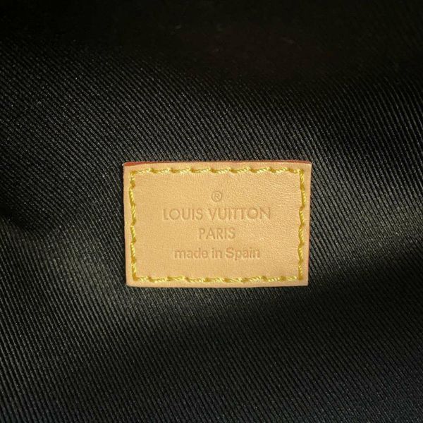 ルイヴィトン ボディバッグ モノグラム バムバッグ M43644 LOUIS VUITTON ウエストポーチ ショルダーバッグ 黒