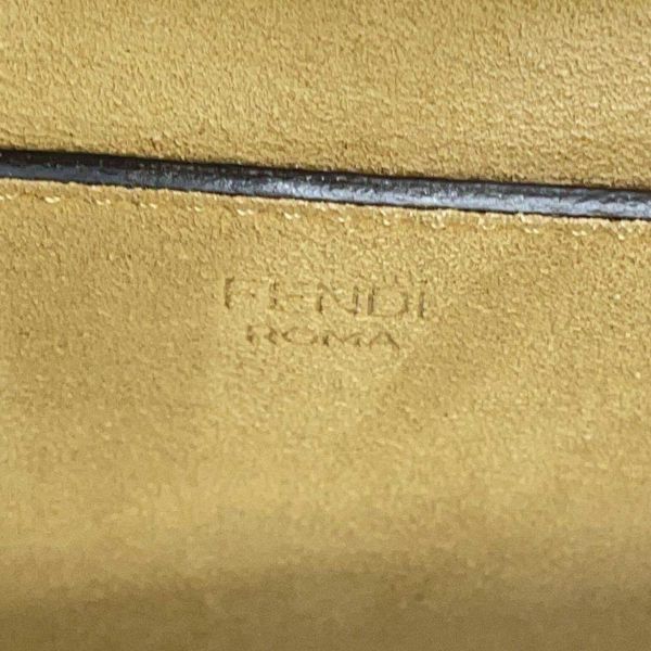 フェンディ ハンドバッグ サンシャイン スモール ロゴ レザー 8BH394 FENDI 2wayショルダーバッグ 白