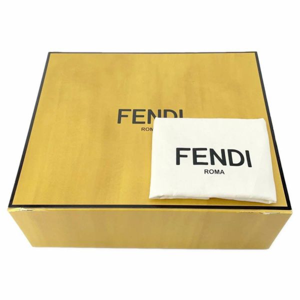 フェンディ ハンドバッグ サンシャイン スモール ロゴ レザー 8BH394 FENDI 2wayショルダーバッグ 白