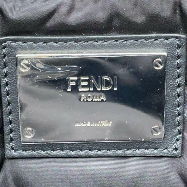 フェンディ ハンドバッグ ピーカブー  アイコニック ナイロン ミディアム 7VA501 FENDI 2wayショルダー ビジネスバッグ 黒