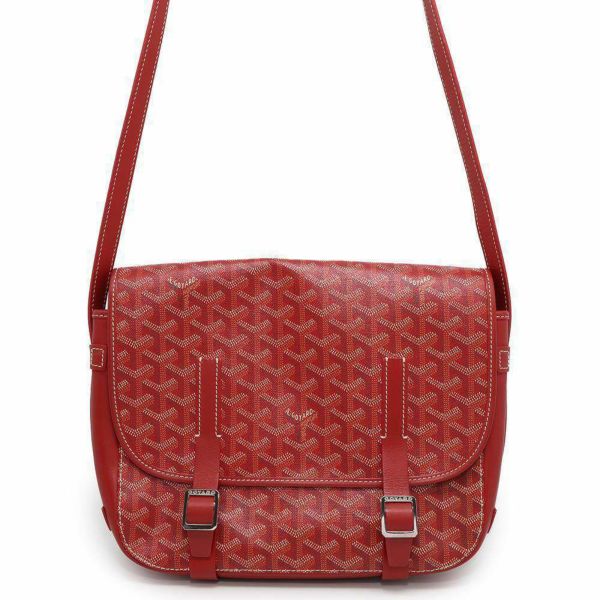 ゴヤール ショルダーバッグ ベルヴェデール MM PVC レザー GOYARD メンズ バッグ