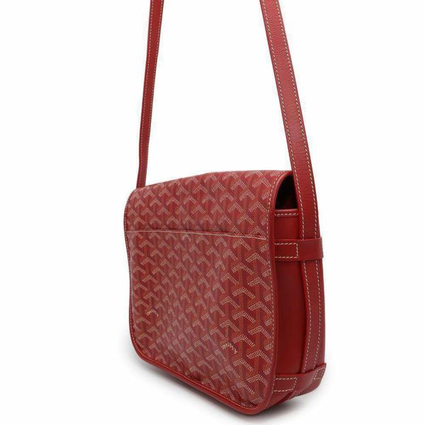 ゴヤール ショルダーバッグ ベルヴェデール MM PVC レザー GOYARD メンズ バッグ