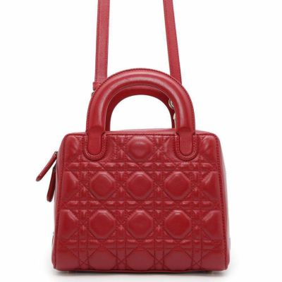 【良品】ディオール レディディオール カナージュ 2wayハンドバッグ Dior - ディオール Dior レディディオール カナージュ 2WAY