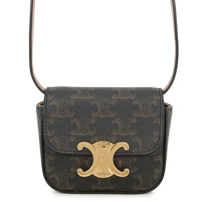 セリーヌ チェーンショルダーバッグ ミニ クロード 10L843DPV CELINE