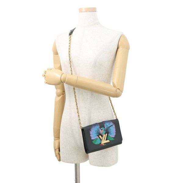 ルイヴィトン チェーンウォレット エピ/スパンコール ポルトフォイユ