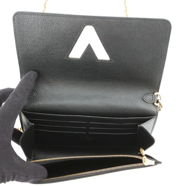 ルイヴィトン チェーンウォレット エピ/スパンコール ポルトフォイユ