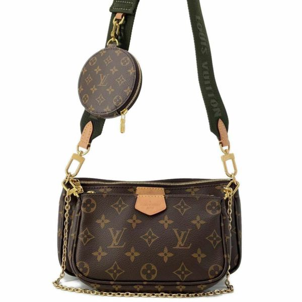 ルイヴィトン ショルダーバッグ モノグラム ミュルティ・ポシェット・アクセソワール M44813 LOUIS VUITTON アクセサリーポーチ  安心保証 | 中古・新品ブランド販売ギャラリーレア公式通販