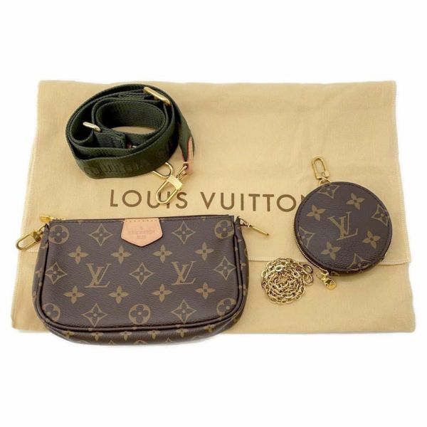 ルイヴィトン ショルダーバッグ モノグラム ミュルティ・ポシェット・アクセソワール M44813 LOUIS VUITTON アクセサリーポーチ